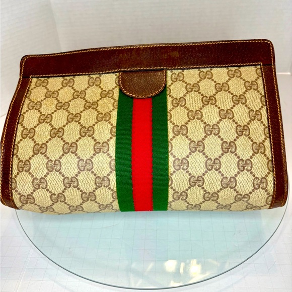 Gucci Vintage Velero Toiletry Bag - Picture 1 of 10